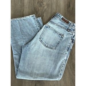 Vintage Polo Ralph Lauren Saturday Jean Cropped 8 29 Distressed Baggy Y2K Faded